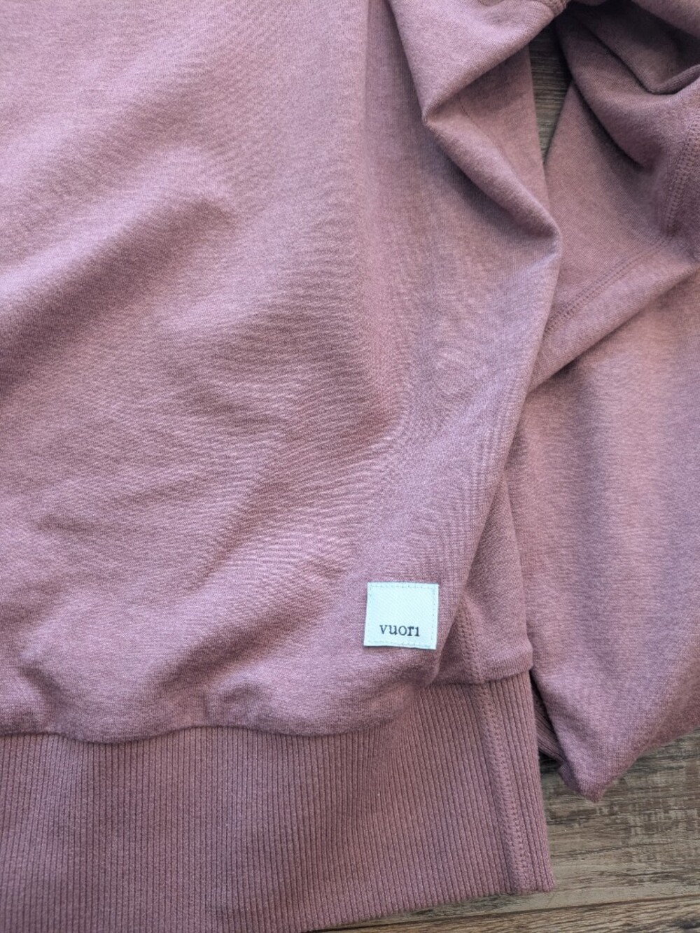 Vuori Long Sleeve Halo Crew Pullover Pink Sz S - Picture 9 of 14